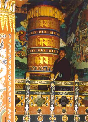 38. Prayer wheel with Man wm 2.jpg